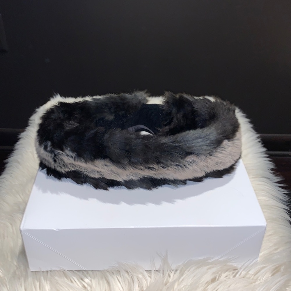 Faux fur head wrap